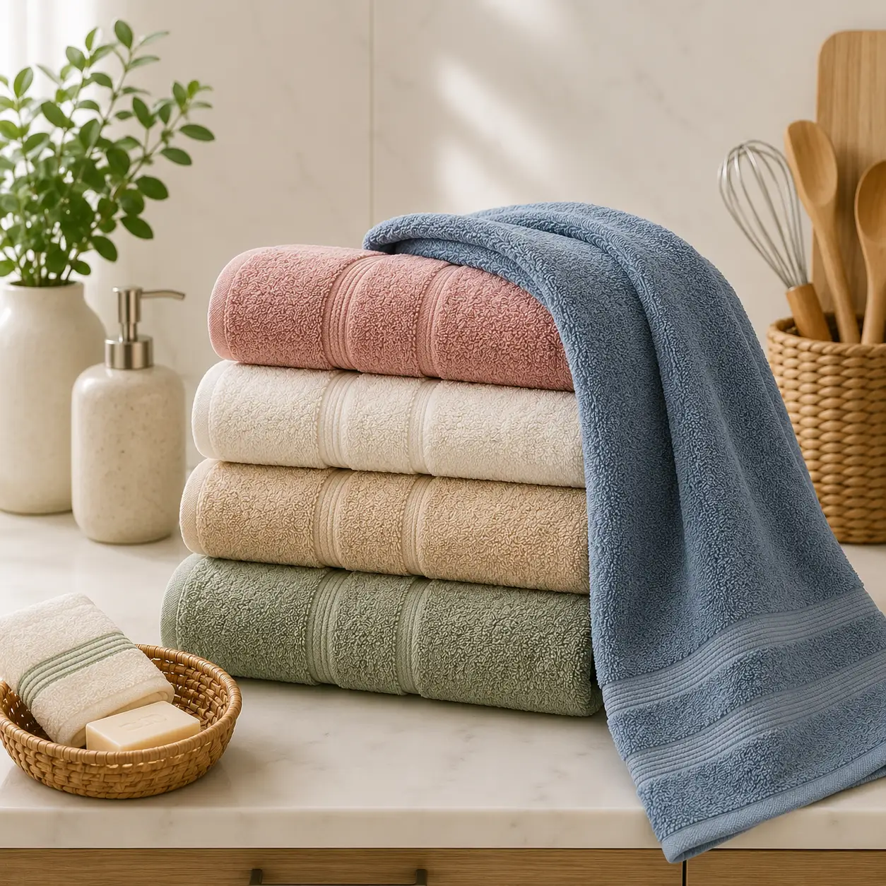 Bath-kitchen-towels