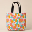 Premium multicolor printed soft cotton tote bag